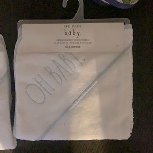 Rae Dunn baby towel